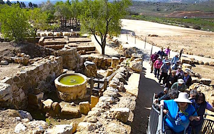 Click to enlarge Tel Shiloh