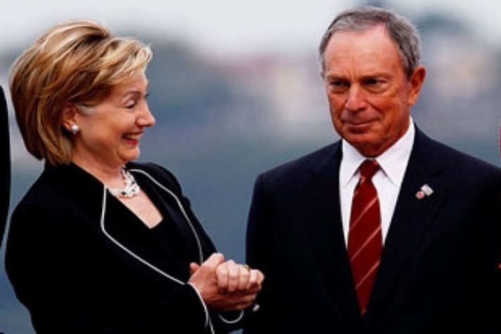 Click to enlarge Clinton Bloomberg