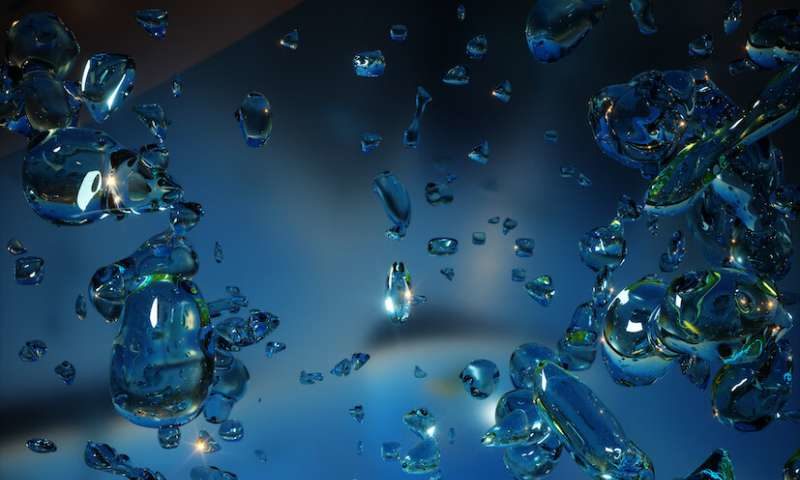 water bubbles