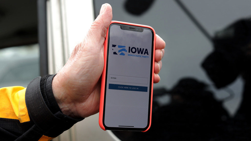 Click to enlarge iowa caucus smartphone app