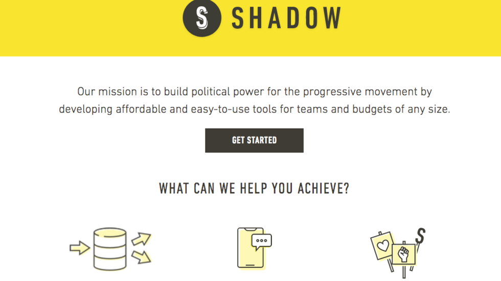Click to enlarge Shadow Iowa caucus app