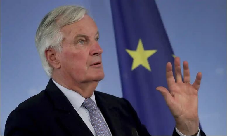 Click to enlarge Michel Barnier brexit negotiation EU