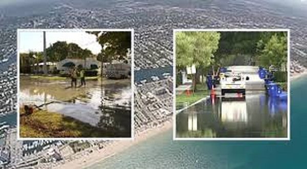 Sewage spill