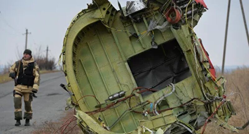 MH17 wreckage Ukraine