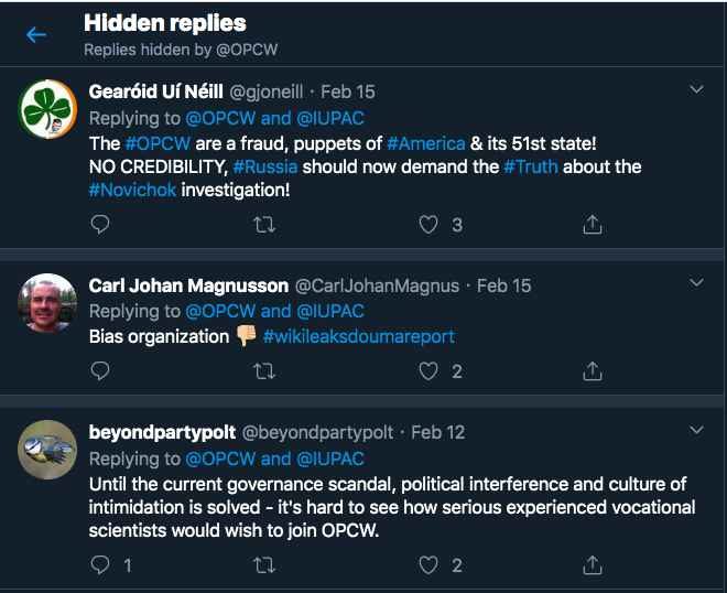 hidden replies twitter