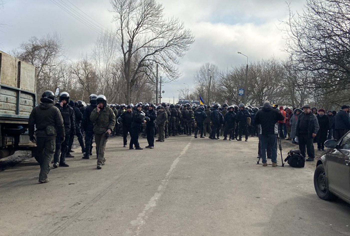 Click to enlarge Protests ukraine coronavirus