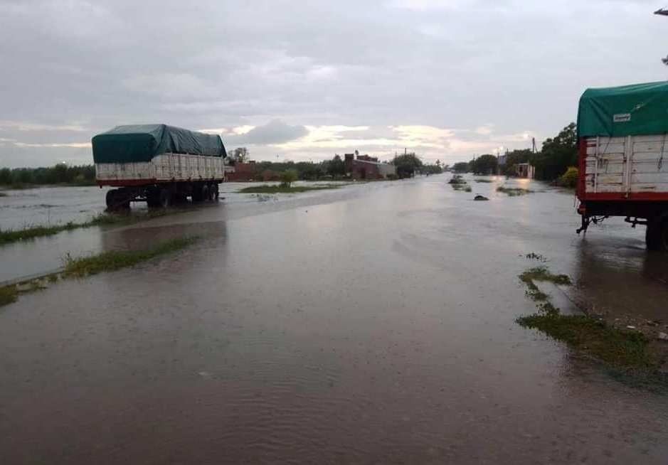 Floods in Chaco, Argentina, February 2020.