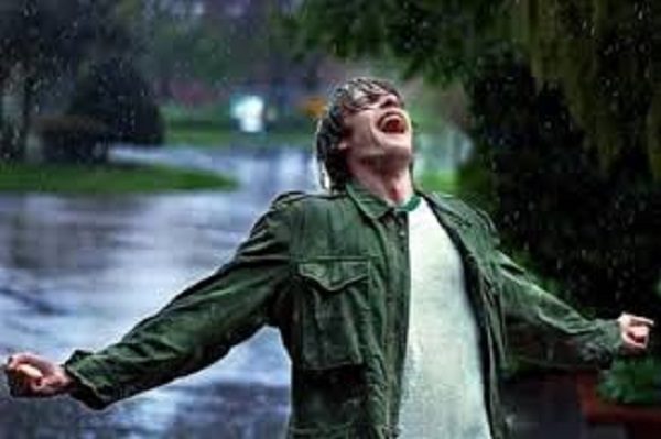 Click to enlarge Walking in the rain