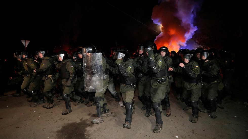 ukrainian police coronavirus