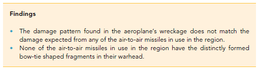 mh17 findings