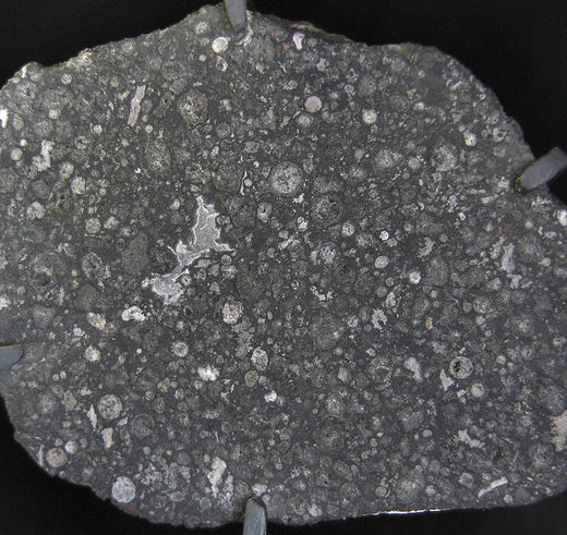 Click to enlarge cross section meteor