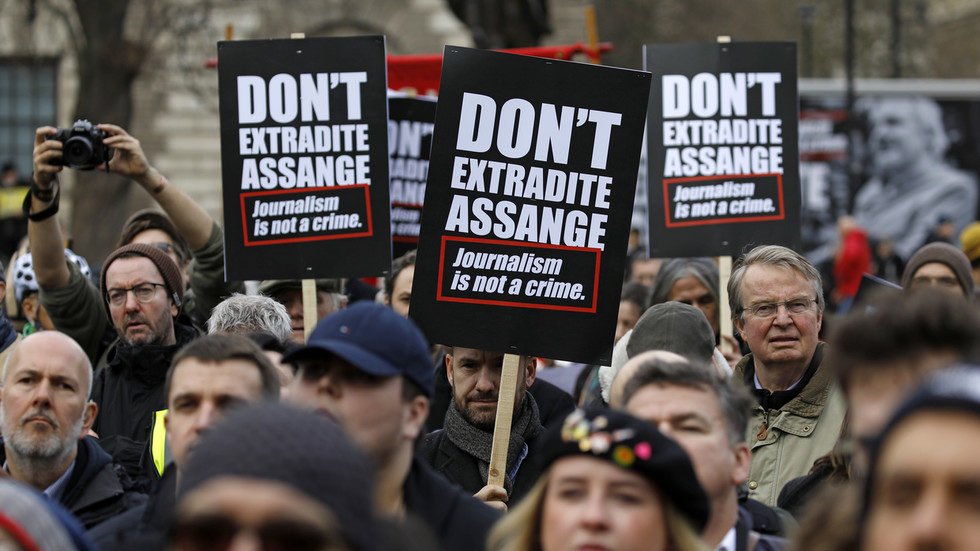 Assange rally february 2020
