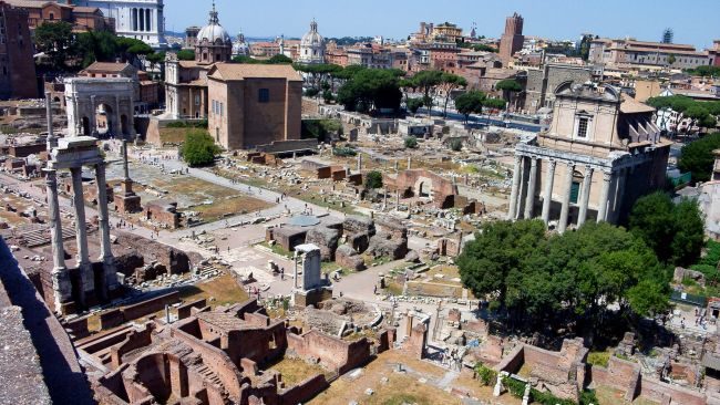 Click to enlarge Roman Forum