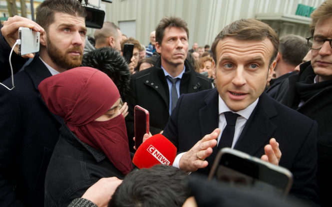 macron press conference