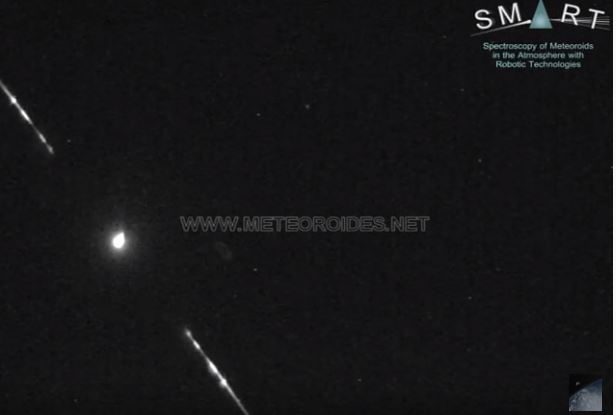 Meteor over Spain