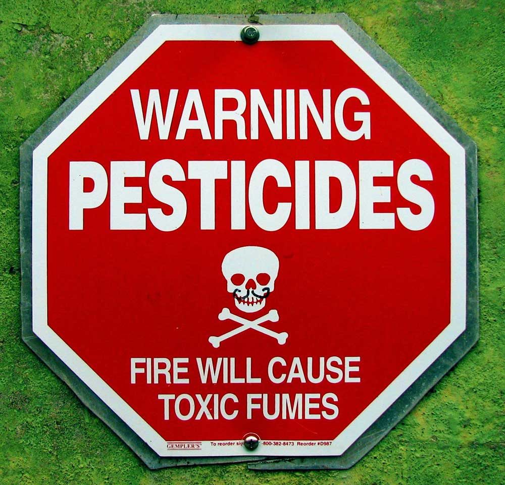 pesticide warning