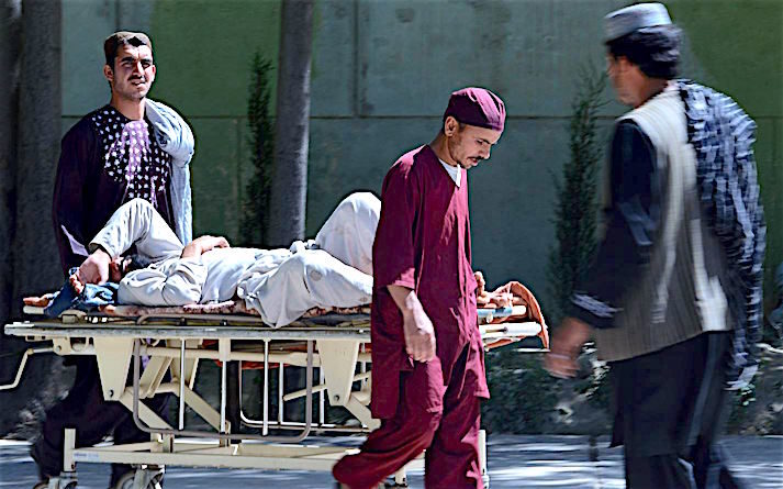 wounded afghani