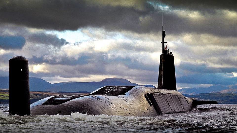 british nuclear submarine