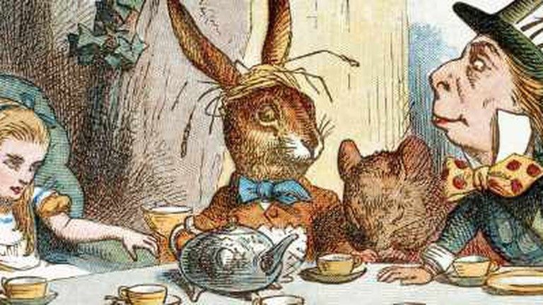 alice wonderland tea party