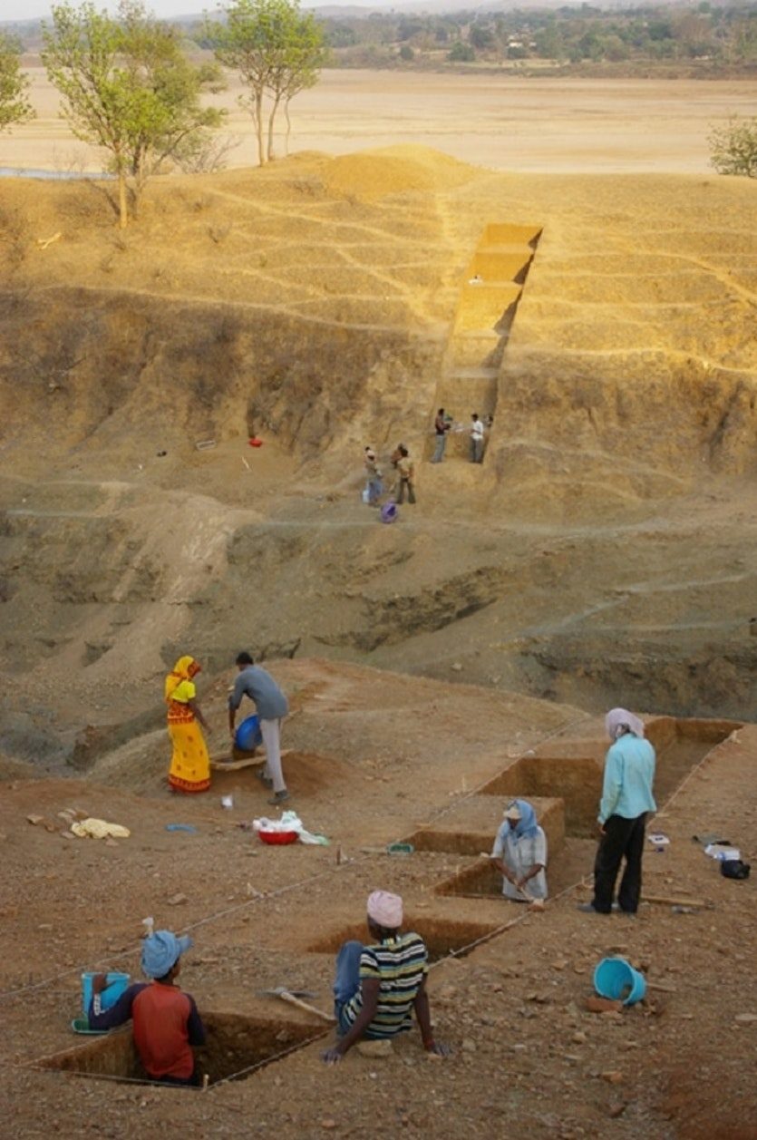 Excavations at Dhaba in northern India