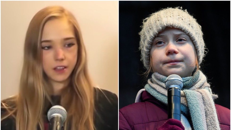 Click to enlarge Naomi Seibt Greta Thunberg