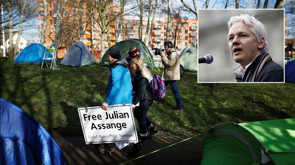Click to enlarge Assange