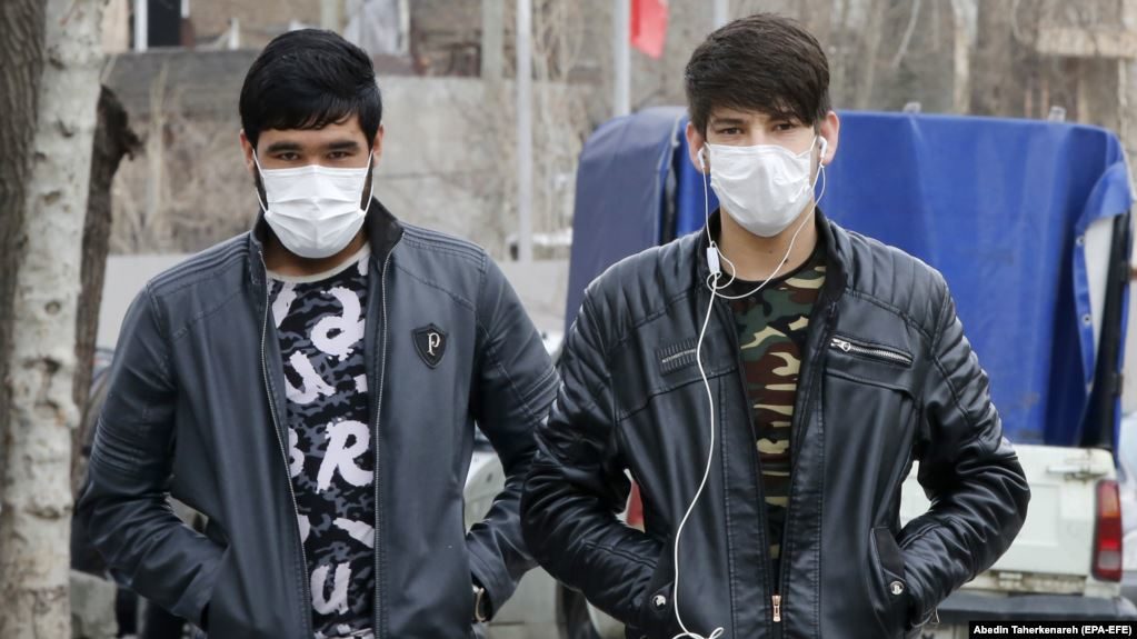 iran virus masks