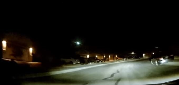 Meteor fireball over Arizona