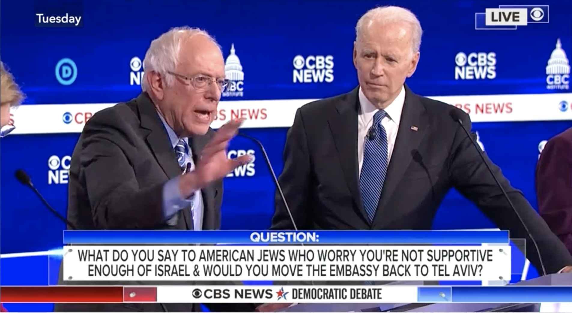 sanders dem debate