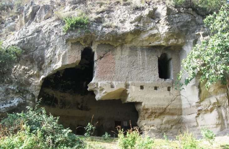 Click to enlarge Kronk cave church