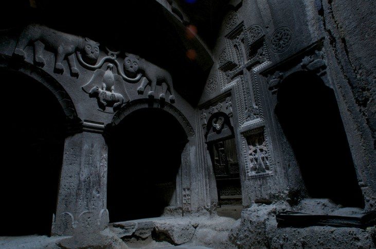 Click to enlarge Armenian Cave Monastery