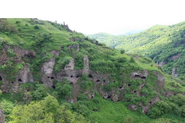 Click to enlarge Khndzoresk Cave- Dwellings