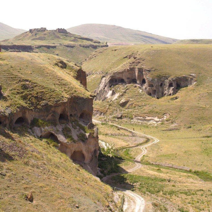 Click to enlarge Ani cave complex