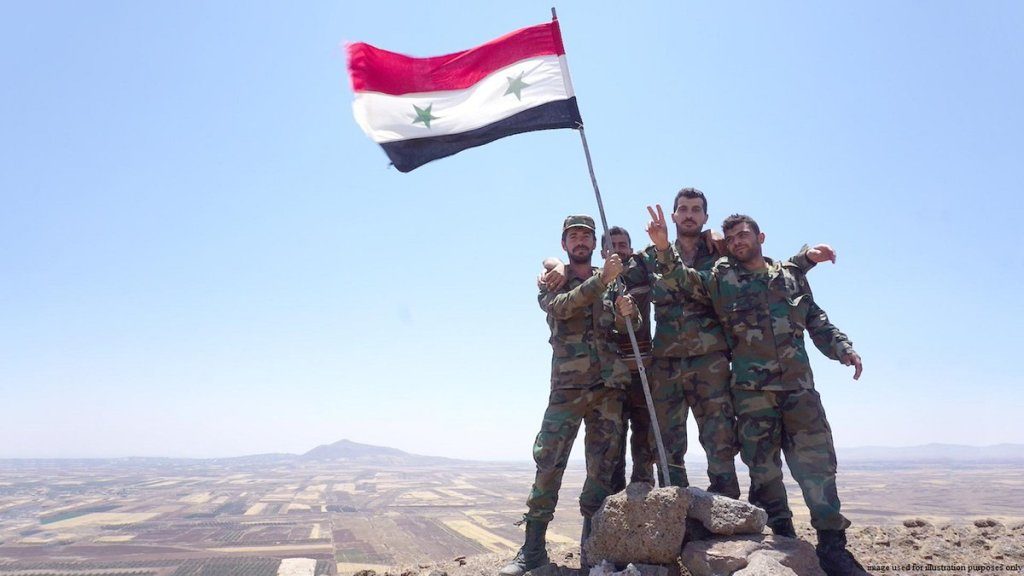 Click to enlarge syria army