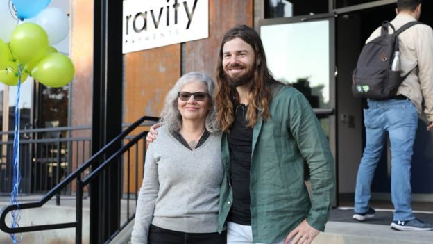 Dan Price and his Mother