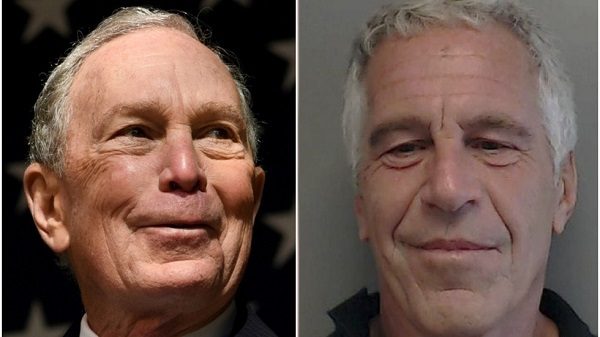 Bloomberg(l), Epstein(r)