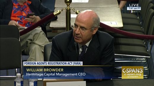 Browder FARA hearing