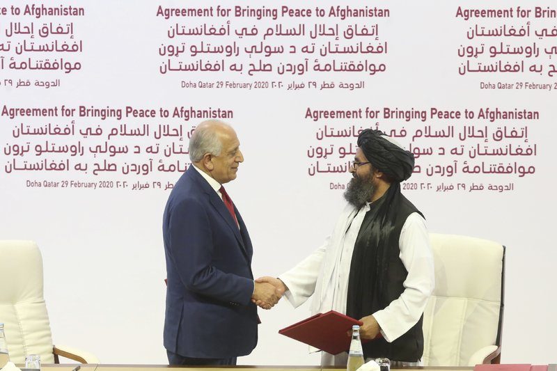 Click to enlarge afghanistan peace deal