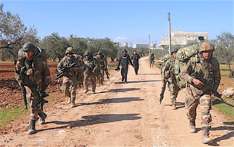 Turkish forces