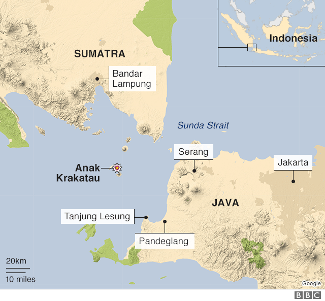 Click to enlarge Anak Krakatau