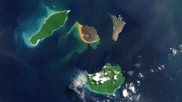 Click to enlarge Anak Krakatau