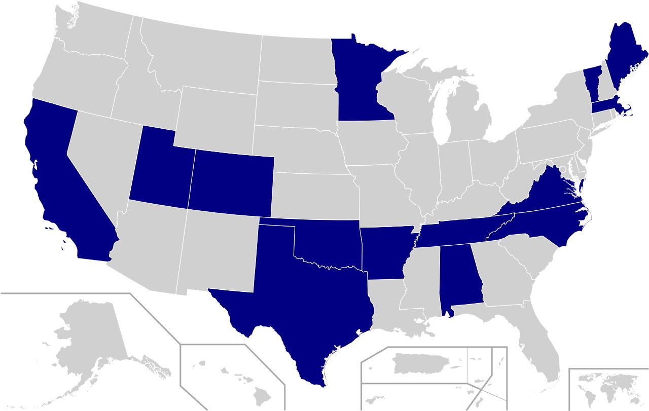 Click to enlarge Super tuesdays states democrats 2020