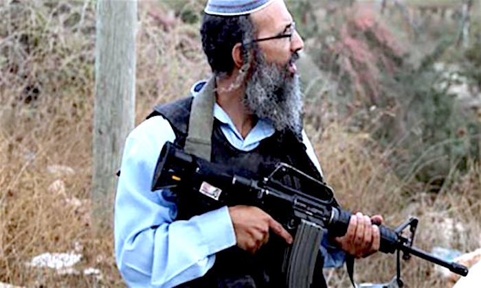 Israeli settler