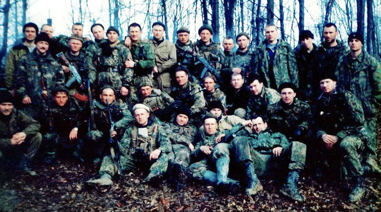 he personnel of the Pskov Airborne Division's sixth company.