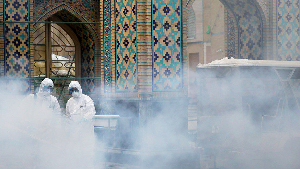 Click to enlarge iran disinfectant
