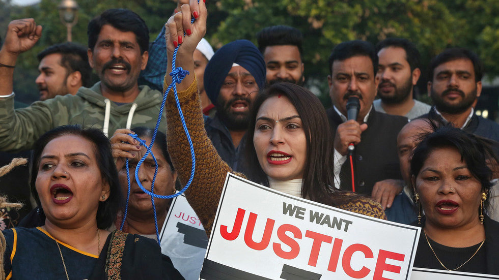 Gang Rape protestors