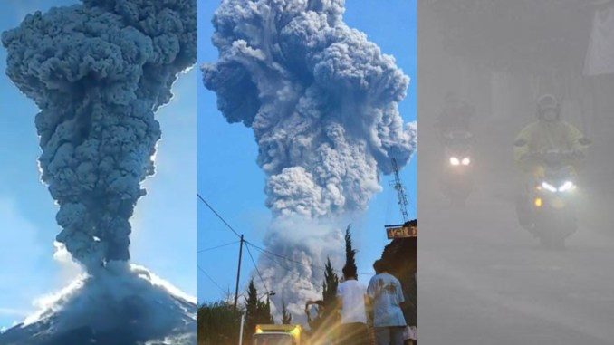 mount merapi eruption indonesia