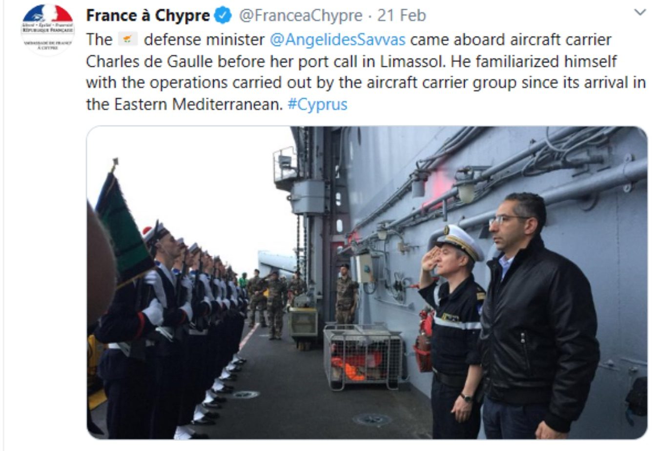French Defense Minister (Cyprus)