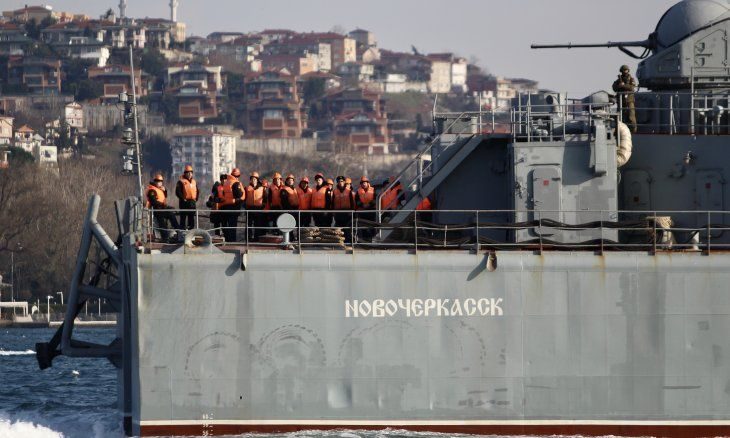 Russian warship