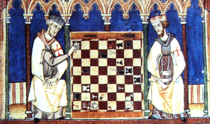 Click to enlarge knight templar chess game